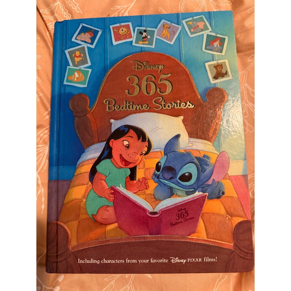 Disney 365 Bedtime Stories Hardcover Book 2004‎ First Edition Pixar Characters